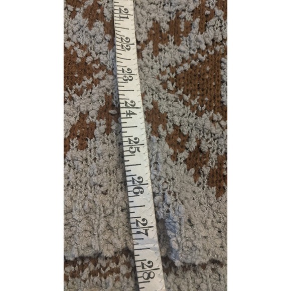 POL Waterfall Aztec Popcorn Cardigan Medium - Picture 5 of 8